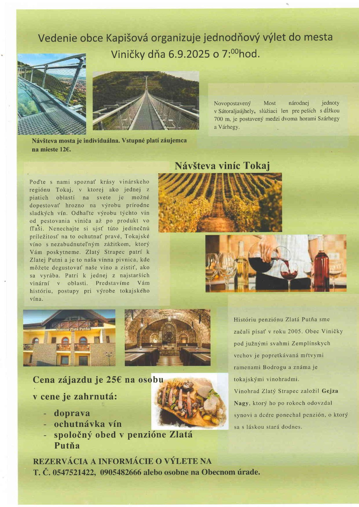 Návšteva vinárskeho regiónu Tokaj