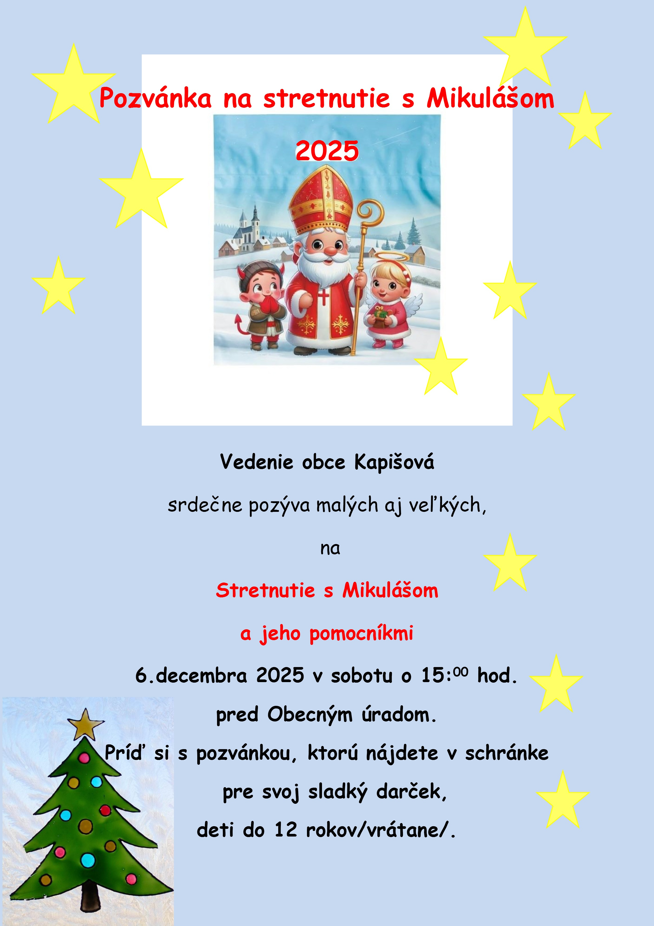 Pozvánka od Mikuláša