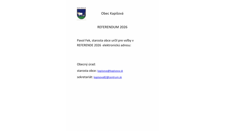Voľby v referende 2026 web adresa