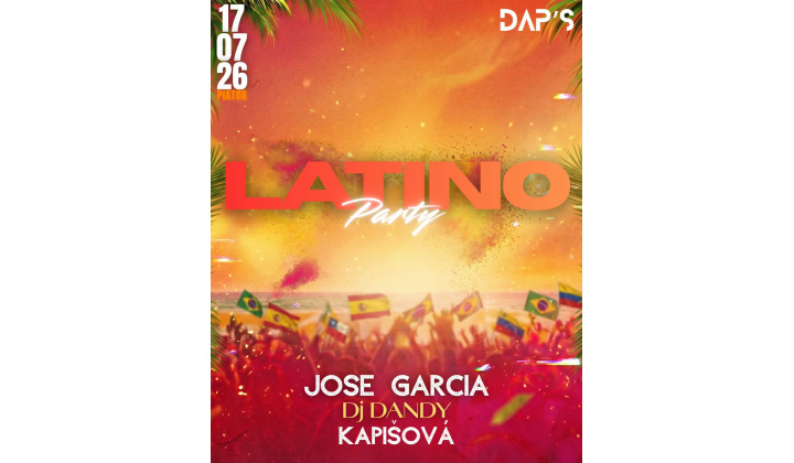Latino party 17.7.2026