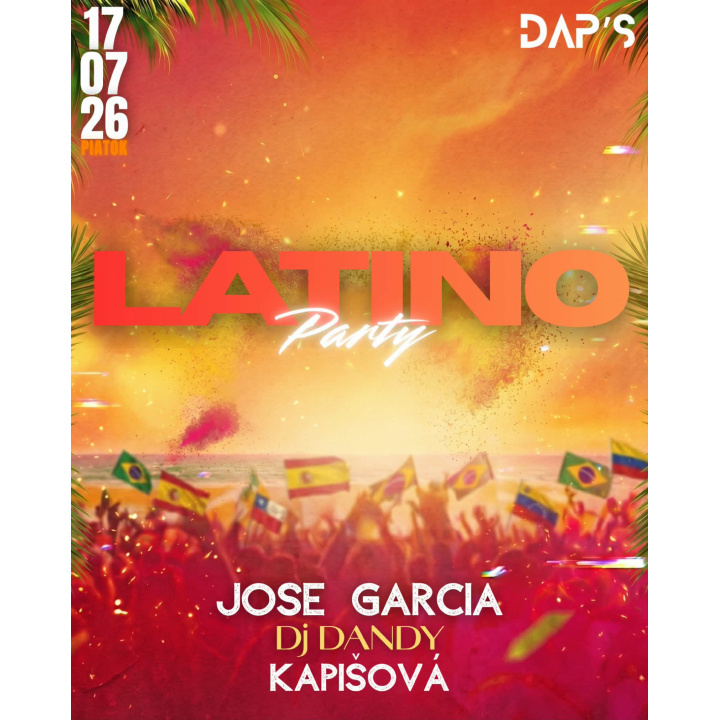 Latino party 17.7.2026