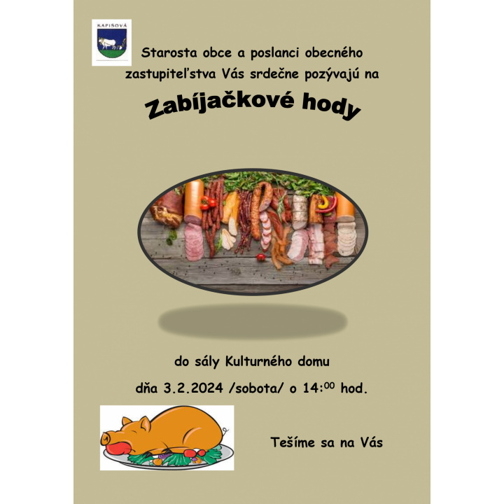 Zabíjačkové hody 3.2.2024